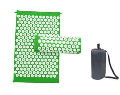 Tapis d'acupression vert