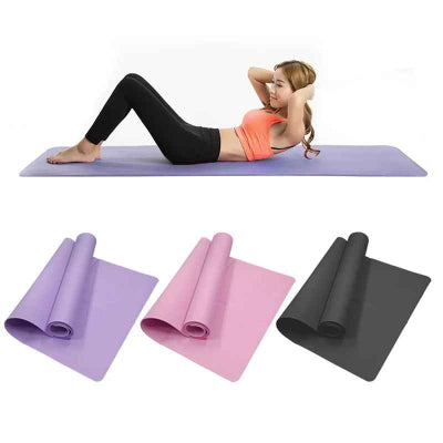 Tapis yoga couleurs variées