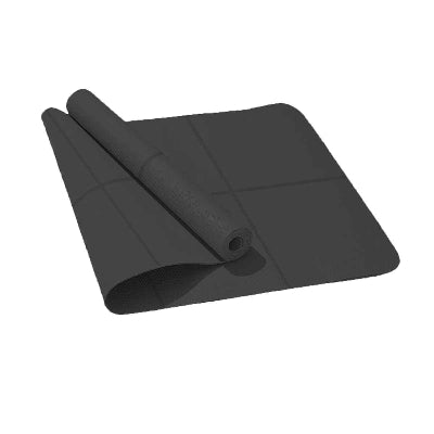Tapis yoga noir en eva 