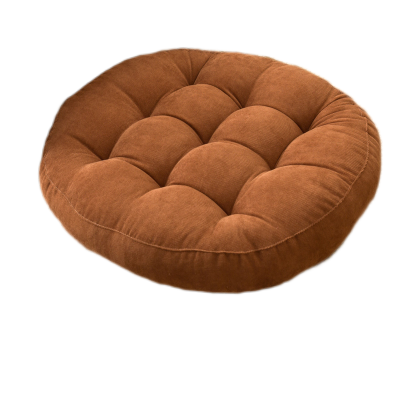 Zafu de méditation rond et marron