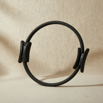 anneau de pilates noir 