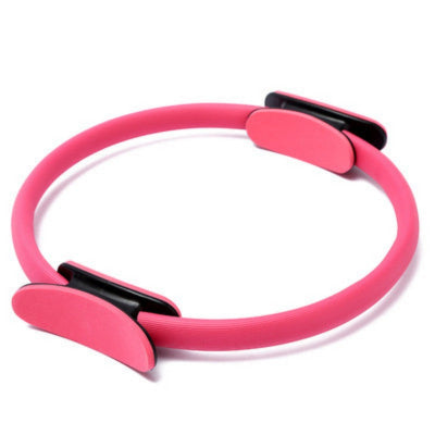 anneau de pilates rose foncé