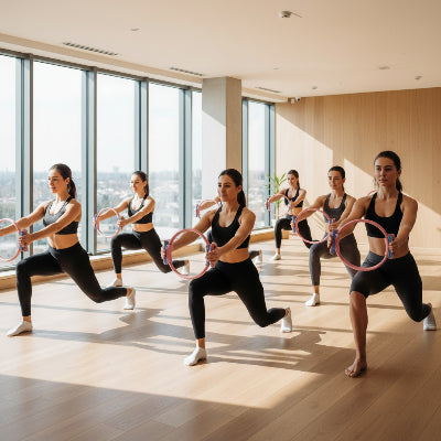 anneau pilates séance de groupe