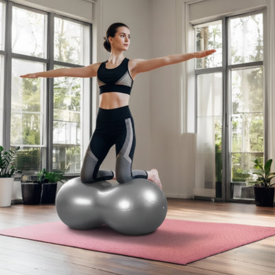 ballon de gym en forme de cacahuète