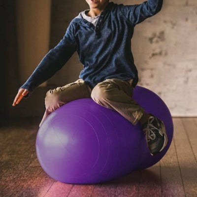 ballon de gym violet