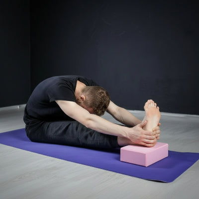 Brique de Yoga rose solide