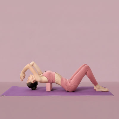 Brique de Yoga rose