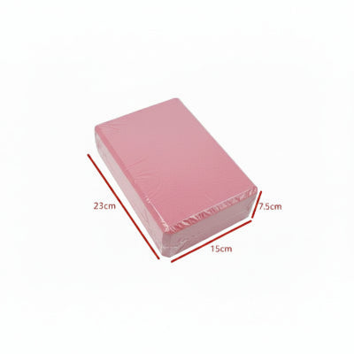 brique yoga rose mesure standard