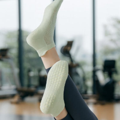 Chaussette yoga bonne adherence au pied