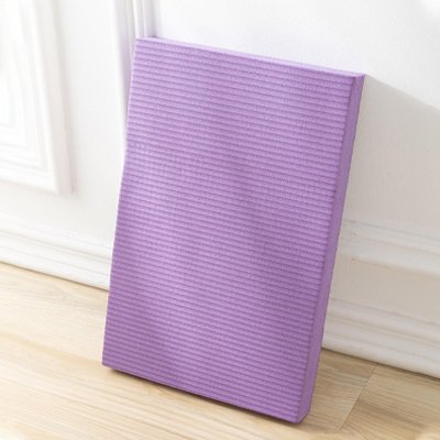 Coussin d'équilibre violet facile à ranger 