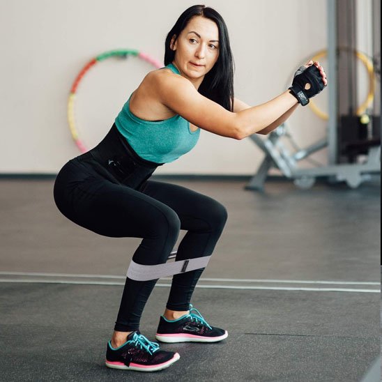 Elastique musculation​ pour fessier et cuisse