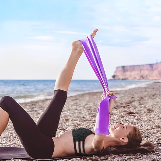 Élastique musculation violet