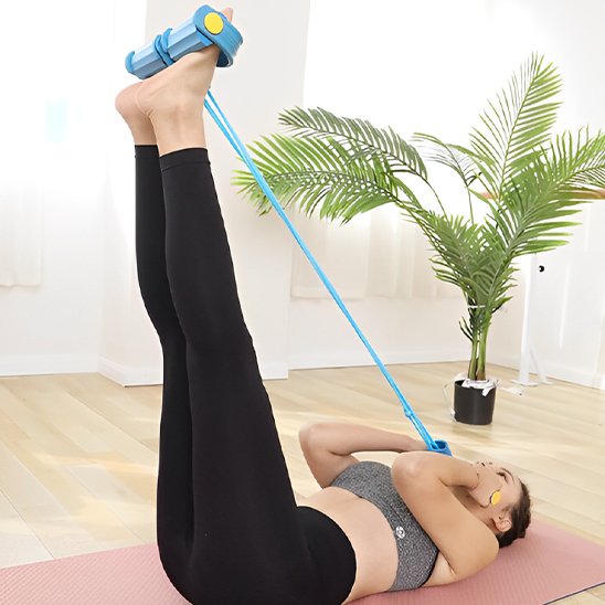 Élastique musculation bleu
