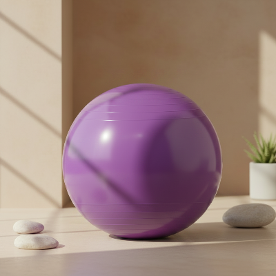 swiss ball 65 cm violet