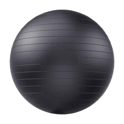 swiss ball noir en pvc 
