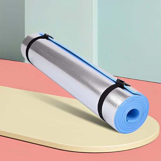 Tapis de sport facile à ranger