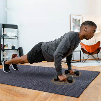 Tapis de sport noir