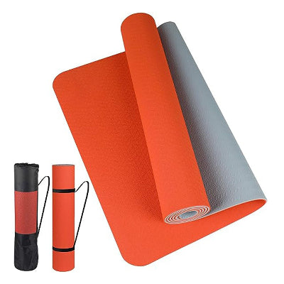 Tapis de sport orange