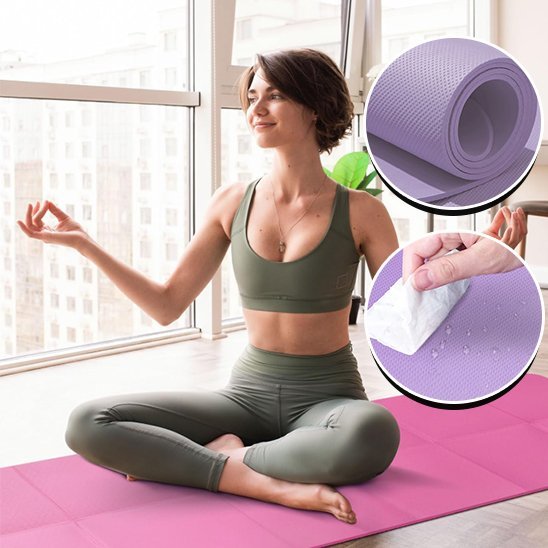 Tapis de sport | Protection & Stabilité - Yopilate Studio