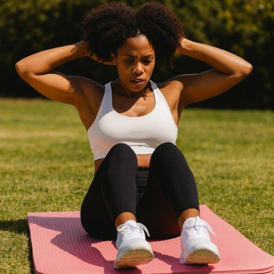 Tapis de yoga en plein air