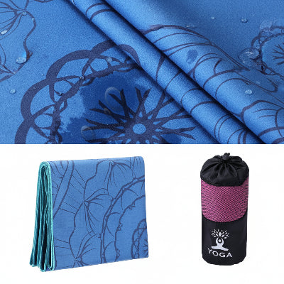 tapis yoga design en velours