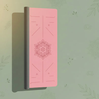 Tapis yoga rose