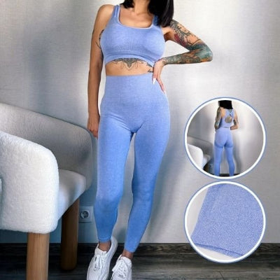 Tenue yoga deux pieces second peau