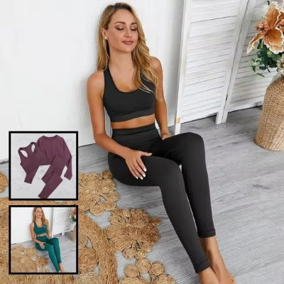 tenue yoga trois piéces