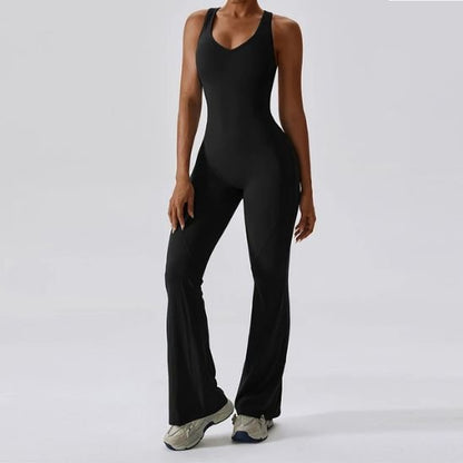 tenue yoga trop stylée noire